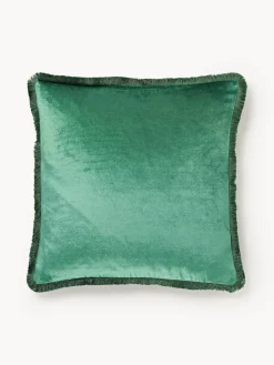 Discount Funda de cojín con flecos Nikita Cojines Decorativos|Cojines Decorativos