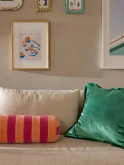 Discount Funda de cojín con flecos Nikita Cojines Decorativos|Cojines Decorativos