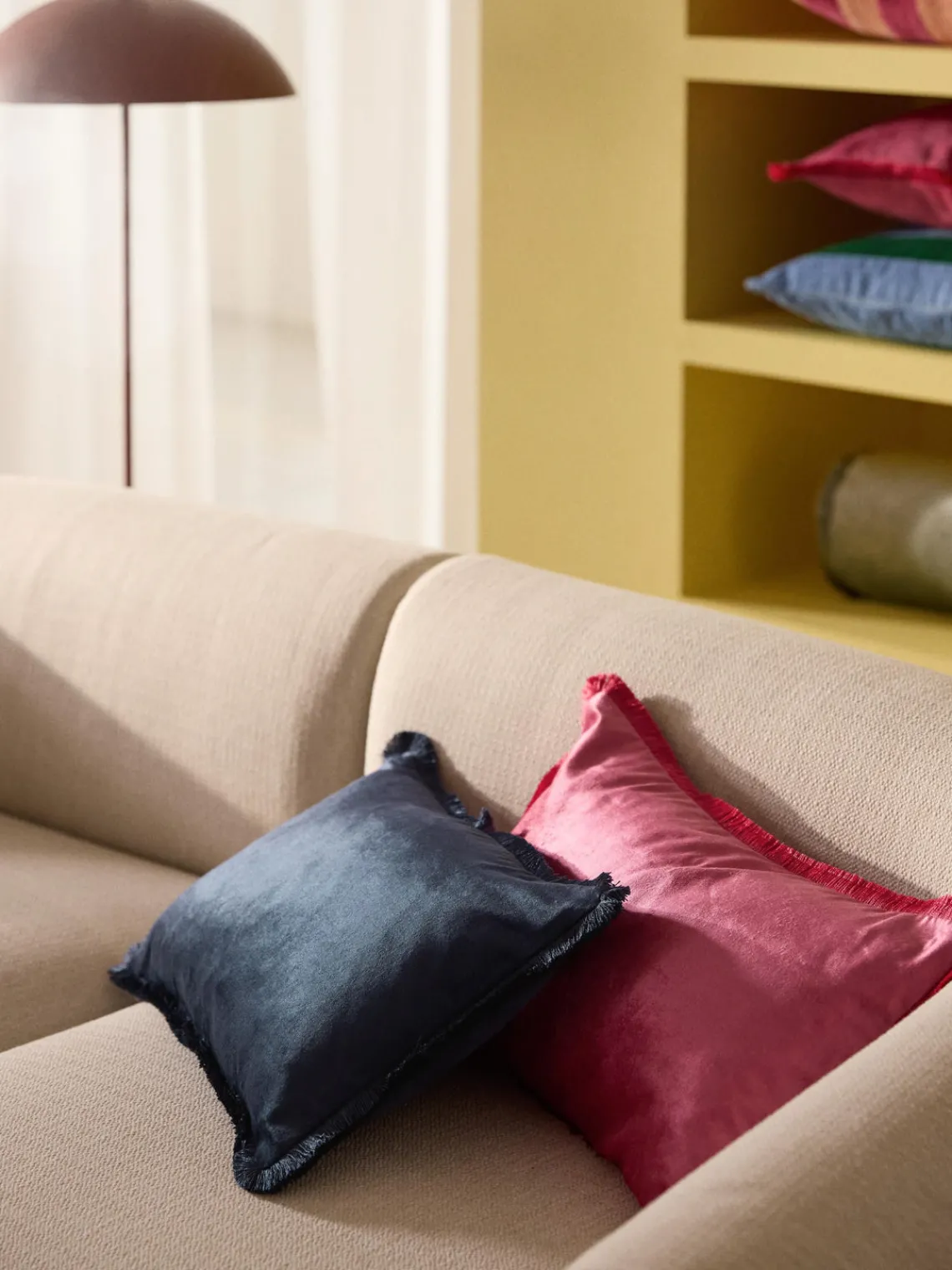 Best Funda de cojín con flecos Nikita Cojines Decorativos|Mantas