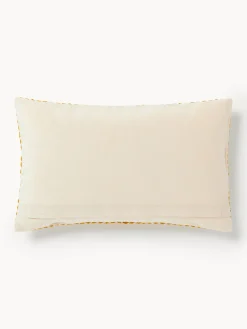 New Funda de cojín con inscripción bordada Whatever Mantas|Cojines Decorativos