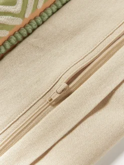 Online Funda de cojín con inscripción Whatever Mantas|Cojines Decorativos