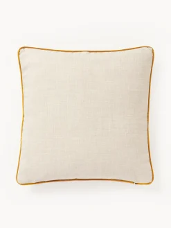 Funda de cojín con ribete Cressida Mantas|Cojines Decorativos