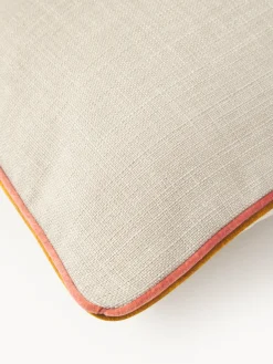 Funda de cojín con ribete Cressida Mantas|Cojines Decorativos