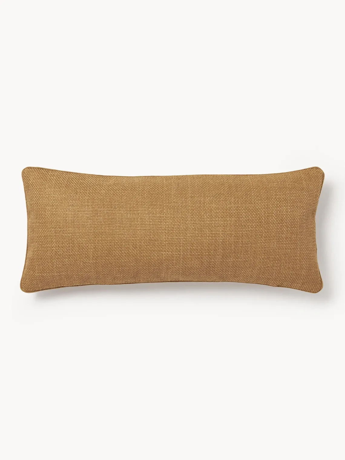 Cojines Decorativos|Cojines Decorativos>Westwing Collection Funda de cojín con ribete Aya Amarillo mostaza