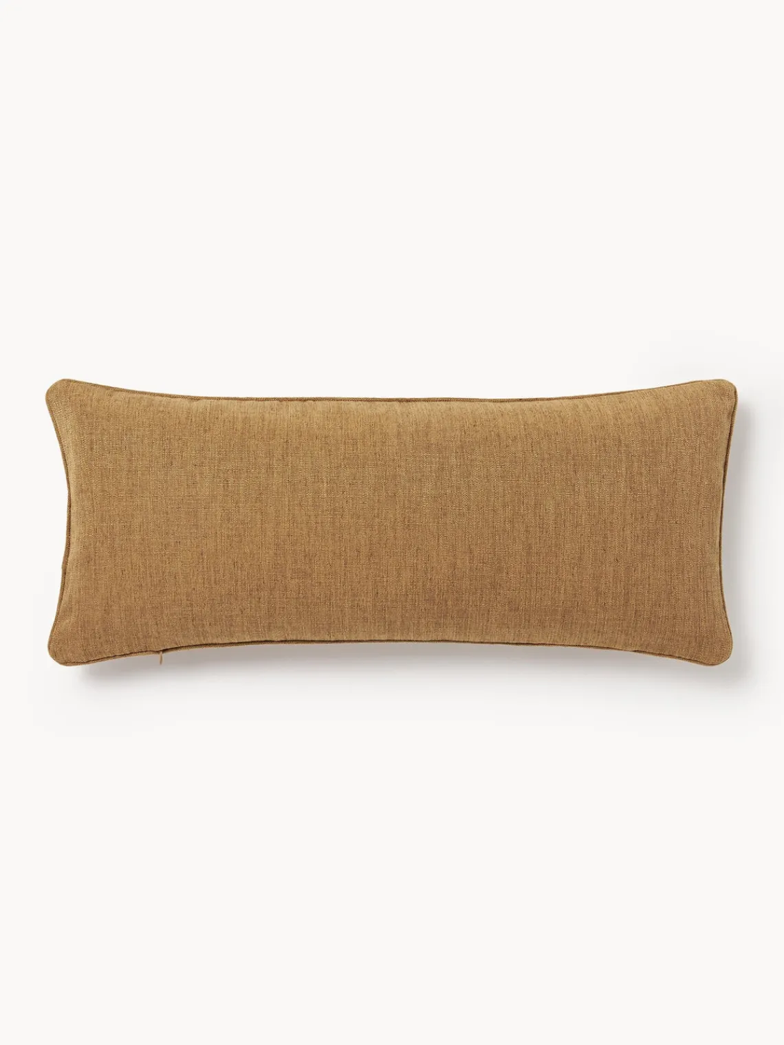 Cojines Decorativos|Cojines Decorativos>Westwing Collection Funda de cojín con ribete Aya Amarillo mostaza