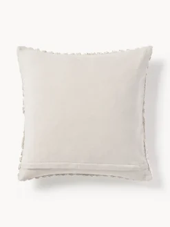 Cojines Decorativos|Mantas></noscript>Westwing Collection Funda de cojín de algodón Bell Greige