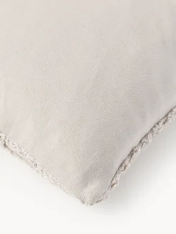 Cojines Decorativos|Mantas></noscript>Westwing Collection Funda de cojín de algodón Bell Greige