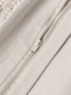 Cojines Decorativos|Mantas></noscript>Westwing Collection Funda de cojín de algodón Bell Greige