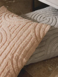 Funda de cojín de algodón Bell Cojines Decorativos|Mantas