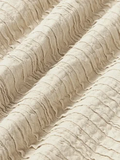 Cojines Decorativos|Cojines Decorativos></noscript>Westwing Collection Funda de cojín de algodón con plisado Artemis Beige