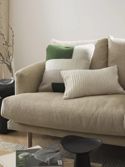 Outlet Funda de cojín de algodón con plisado Artemis Cojines Decorativos|Cojines Decorativos