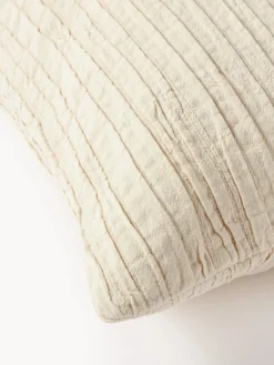 Outlet Funda de cojín de algodón con plisado Artemis Cojines Decorativos|Cojines Decorativos