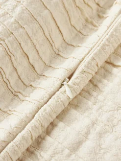 Outlet Funda de cojín de algodón con plisado Artemis Cojines Decorativos|Cojines Decorativos