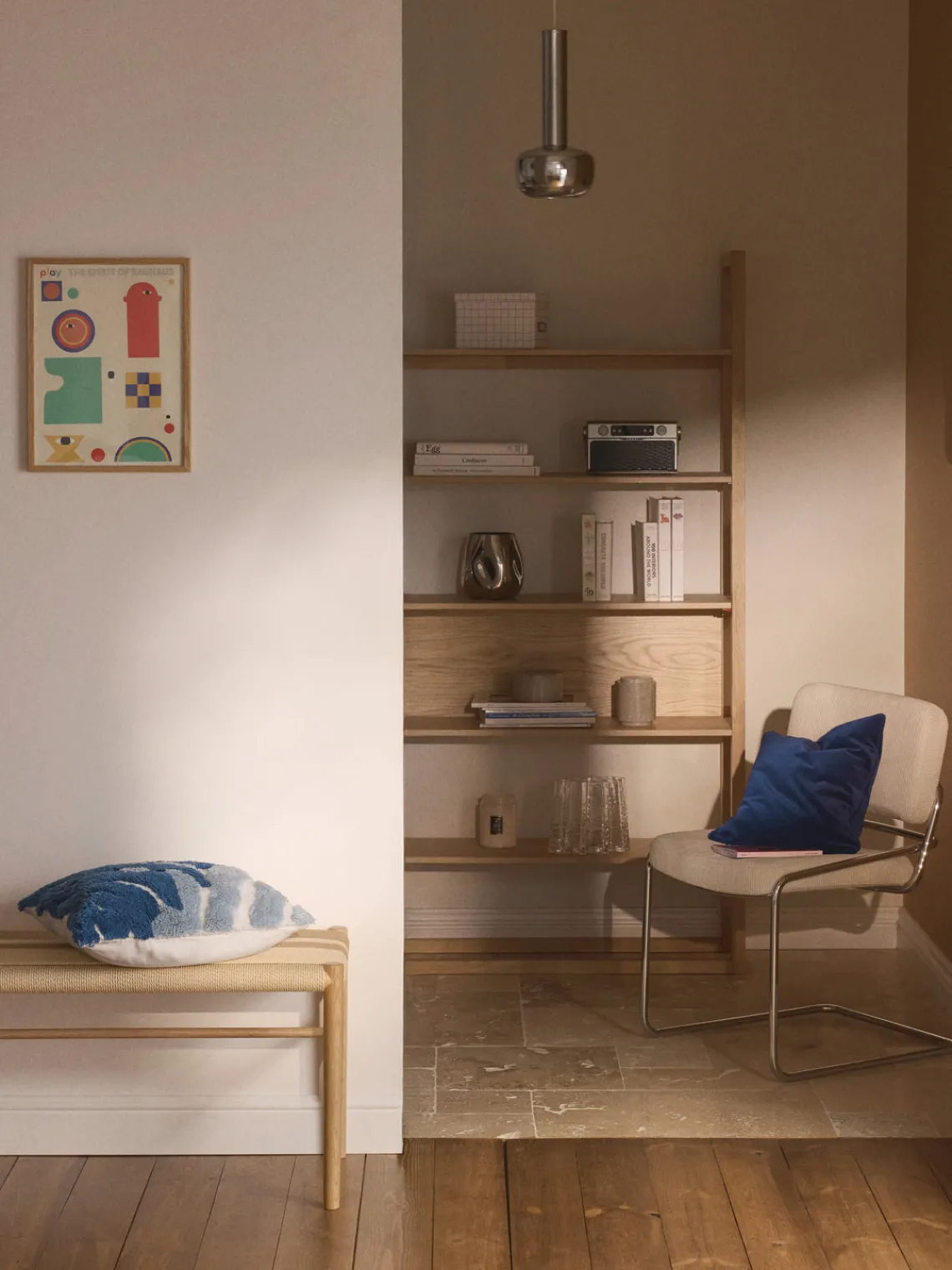 New Funda de cojín de algodón capitoné de motivo vegetal Sela Mantas|Cojines Decorativos