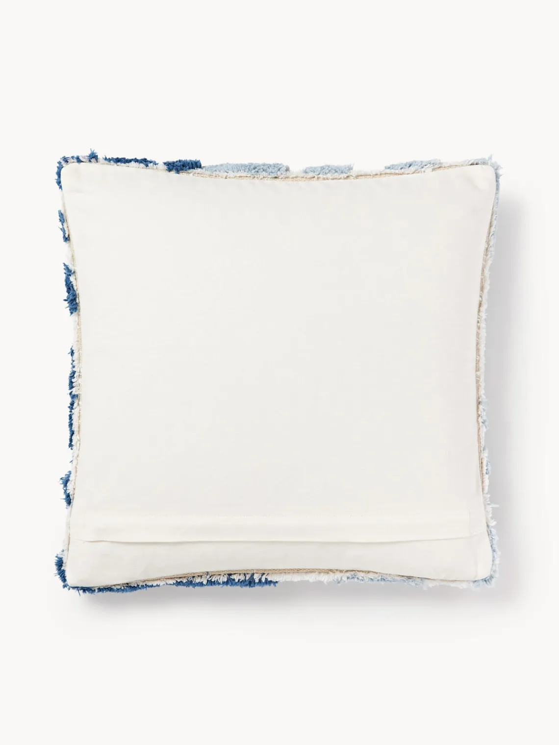 New Funda de cojín de algodón capitoné de motivo vegetal Sela Mantas|Cojines Decorativos