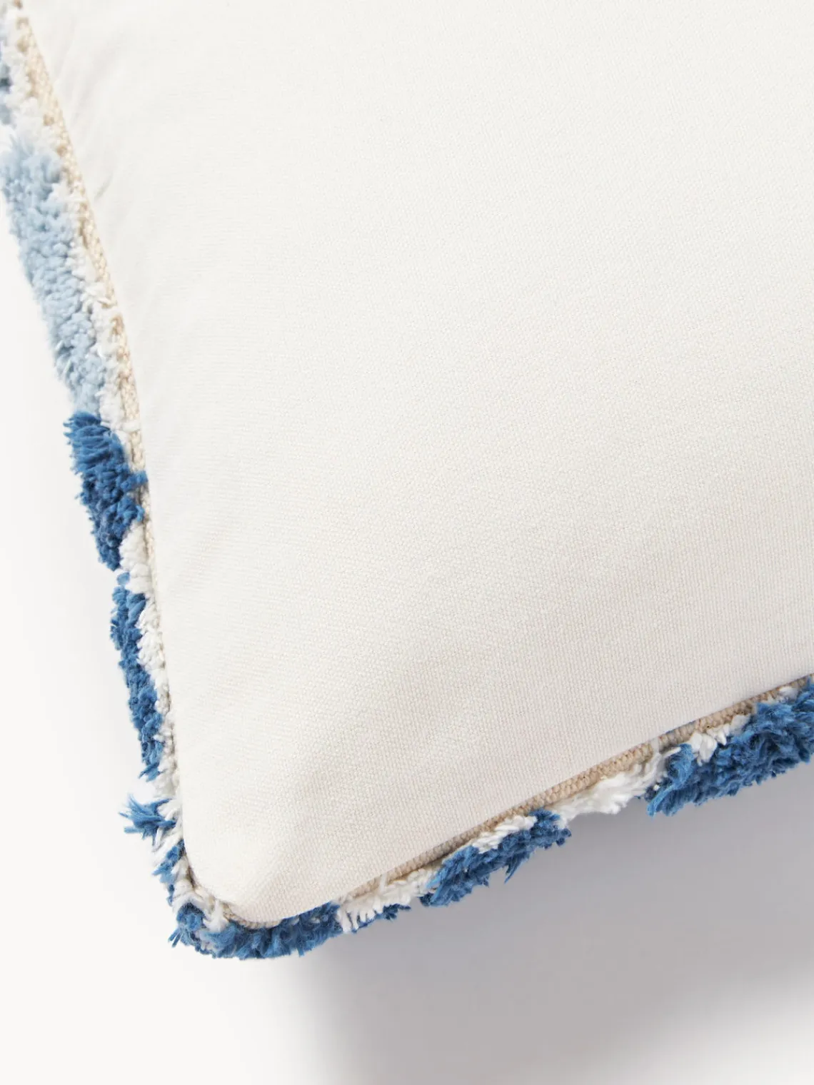 New Funda de cojín de algodón capitoné de motivo vegetal Sela Mantas|Cojines Decorativos