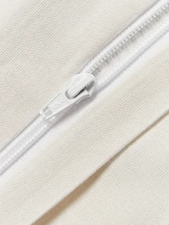 New Funda de cojín de algodón capitoné de motivo vegetal Sela Mantas|Cojines Decorativos