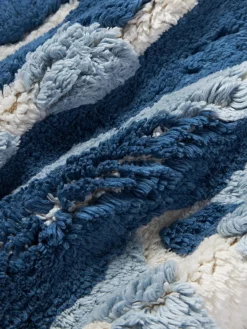 New Funda de cojín de algodón capitoné de motivo vegetal Sela Mantas|Cojines Decorativos