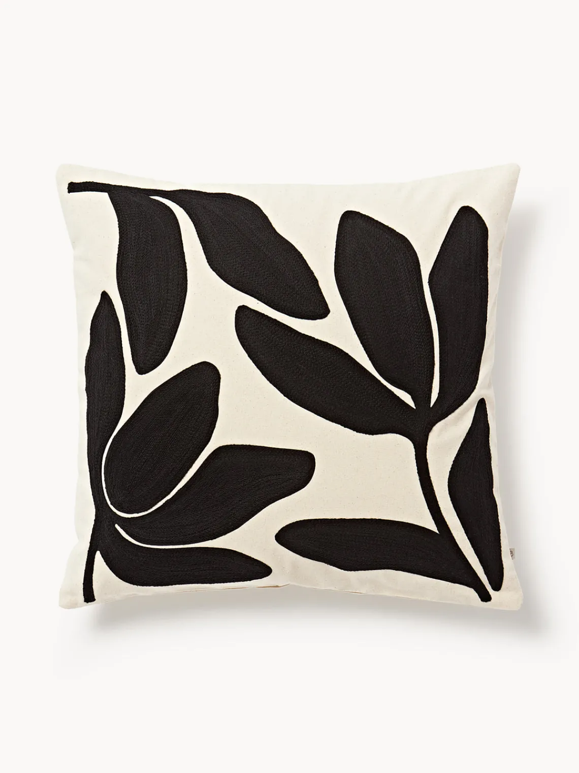 Cojines Decorativos|Mantas>Broste Copenhagen Funda de cojín de algodón con estampado floral Herbert