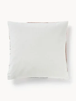 Sale Funda de cojín de algodón estampado abstracto Nomi Mantas|Cojines Decorativos