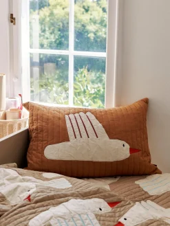 Decoración Infantil|Cojines Infantiles>Ferm Living Kids Funda de cojín de algodón ecológico Bird