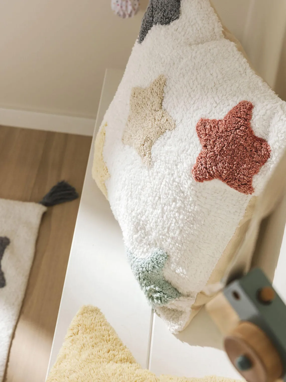 Decoración Infantil|Cojines Infantiles>benuta Funda de cojín de algodón Stars