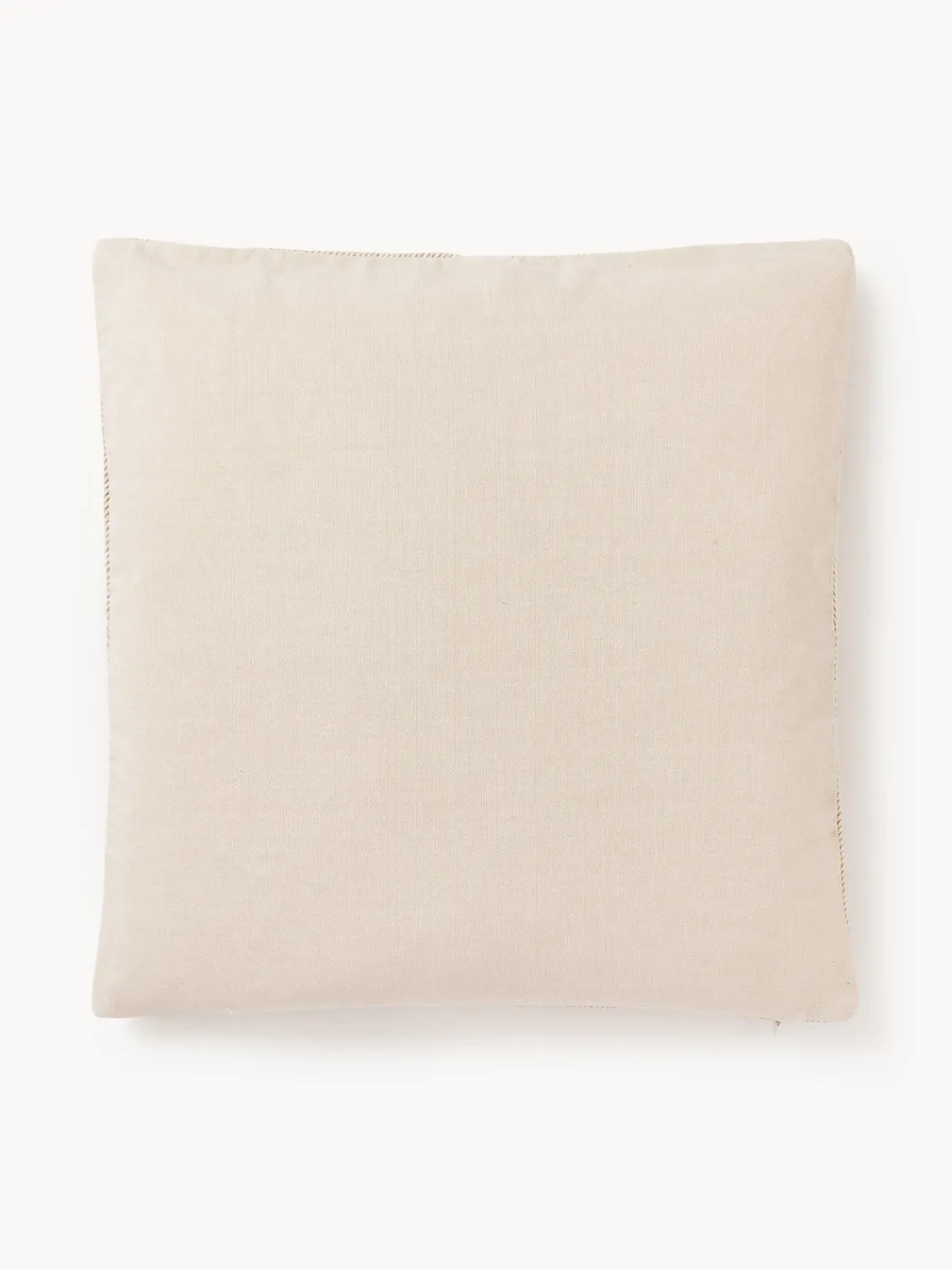 Funda de cojín de algodón texturizado Rino Mantas|Cojines Decorativos