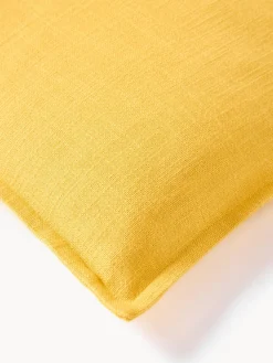 Mantas|Cojines Decorativos></noscript>Westwing Collection Funda de cojín de algodón Vicky Amarillo sol