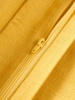 Mantas|Cojines Decorativos></noscript>Westwing Collection Funda de cojín de algodón Vicky Amarillo sol