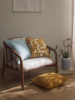 Sale Funda de cojín de algodón Vicky Mantas|Cojines Decorativos