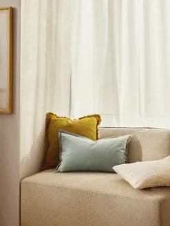 Discount Funda de cojín de algodón Vicky Mantas|Cojines Decorativos