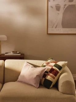 Clearance Funda de cojín de algodón Vicky Mantas|Cojines Decorativos