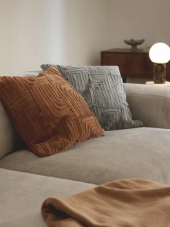 Outlet Funda de cojín de antelina Xavier Cojines Decorativos|Cojines Decorativos