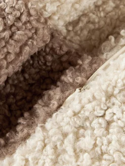 Discount Funda de cojín de borreguillo Mateo Cojines Decorativos|Mantas