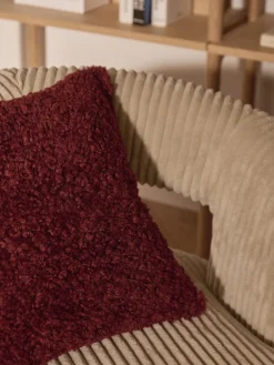 Hot Funda de cojín de borreguillo Dotty Mantas|Cojines Decorativos