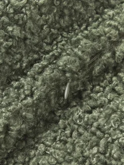 Mantas|Cojines Decorativos></noscript>Westwing Collection Funda de cojín de borreguillo Dotty Verde oscuro