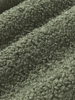 Mantas|Cojines Decorativos></noscript>Westwing Collection Funda de cojín de borreguillo Dotty Verde oscuro