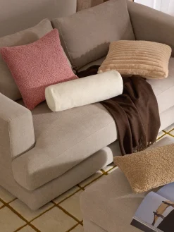 Best Funda de cojín de borreguillo Dotty Mantas|Cojines Decorativos