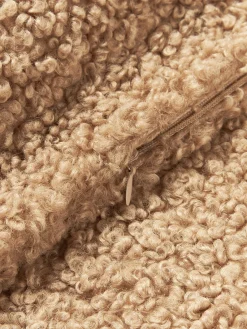 Clearance Funda de cojín de borreguillo Dotty Mantas|Cojines Decorativos