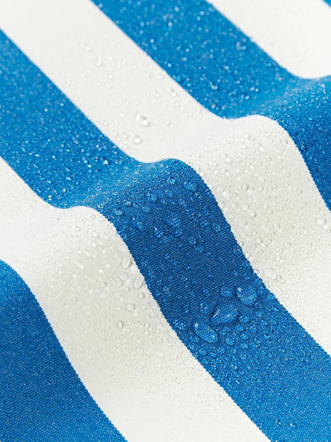 Mantas|Cojines De Exterior>Westwing Collection Funda de cojín de exterior Cosby Blanco, azul