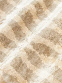 Cojines Decorativos|Mantas></noscript>Westwing Collection Funda de cojín de jacquard Dejan Rayas grises claro