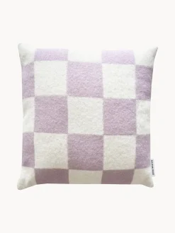 Cojines Decorativos|Mantas>Maison Deux Funda de cojín de lana a cuadros Level Up