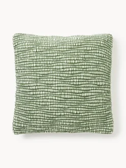 Online Funda de cojín de lana bordada Jaira Mantas|Cojines Decorativos