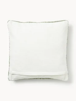 Online Funda de cojín de lana bordada Jaira Mantas|Cojines Decorativos