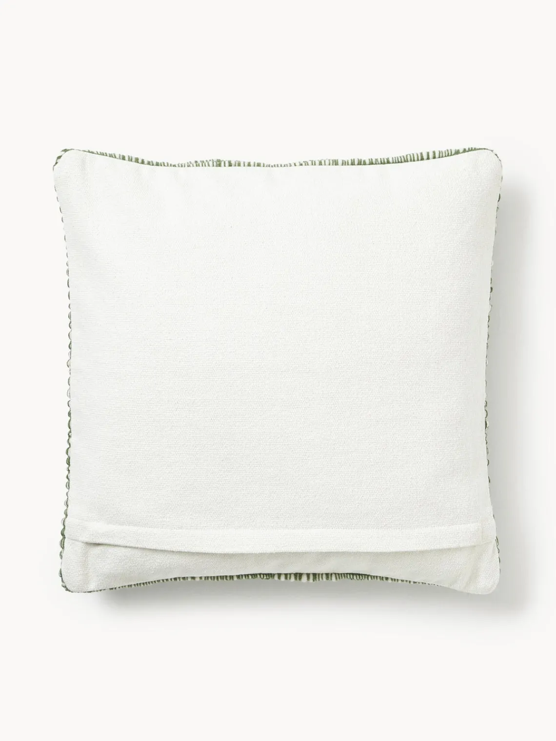 Online Funda de cojín de lana bordada Jaira Mantas|Cojines Decorativos