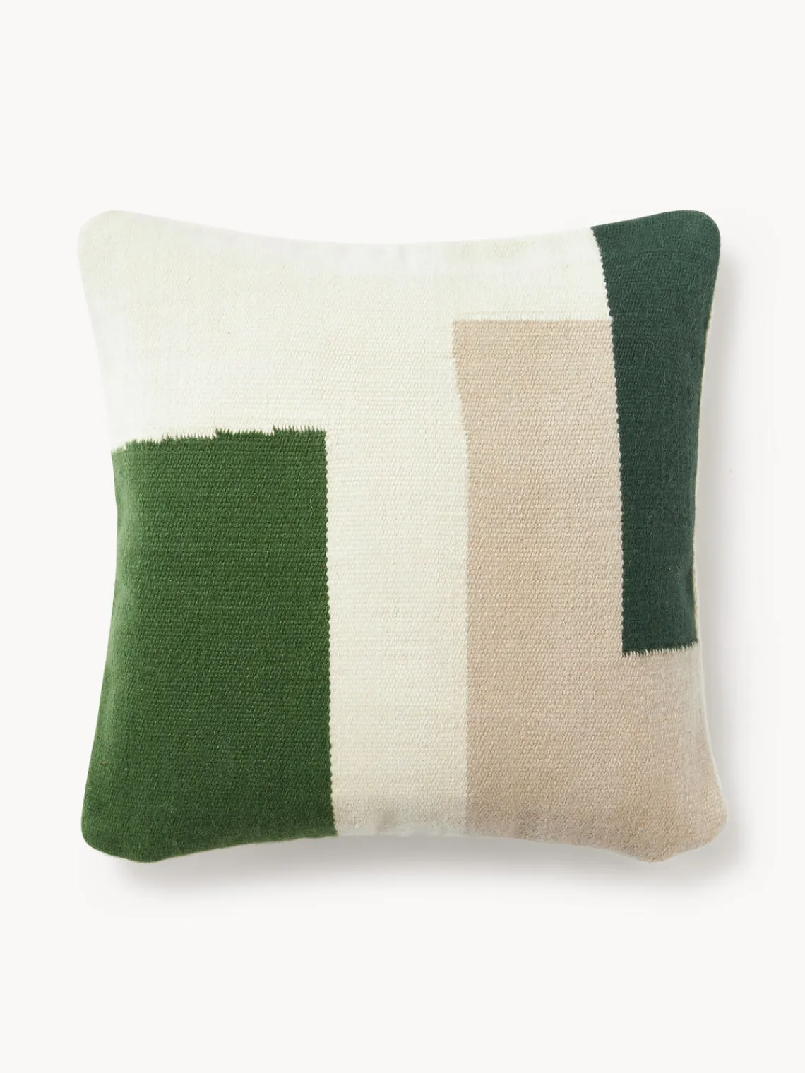 New Funda de cojín de lana con diseño abstracto Aylin Mantas|Cojines Decorativos