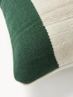 New Funda de cojín de lana con diseño abstracto Aylin Mantas|Cojines Decorativos