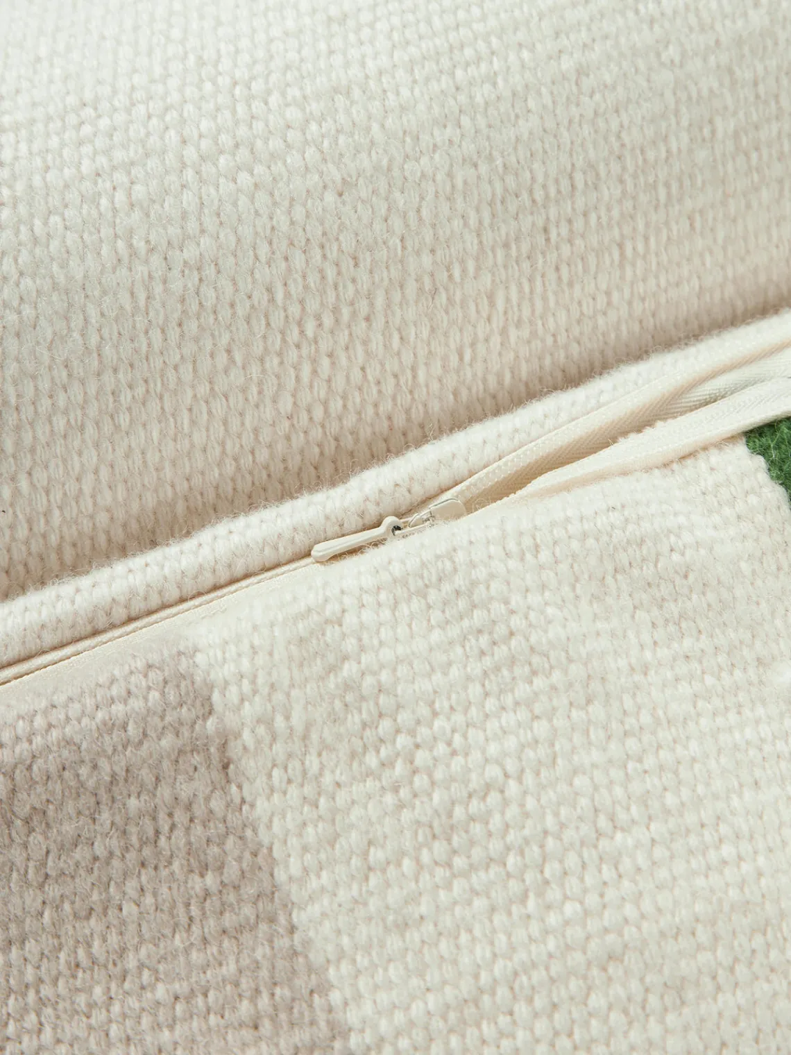 New Funda de cojín de lana con diseño abstracto Aylin Mantas|Cojines Decorativos