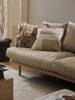 Sale Funda de cojín de lana con diseño abstracto Aylin Cojines Decorativos|Mantas