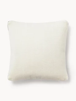 Sale Funda de cojín de lana con diseño abstracto Aylin Cojines Decorativos|Mantas